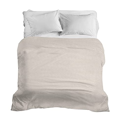 PENSIERI DELICATI Colcha 260 x 280 cm, Solo 100% Algod&oacute;n Pique, Ideal como Decoraci&oacute;n, Manta...