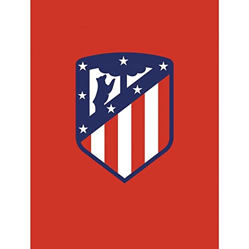 Dhestia Home - Manta Polar Atlético de Madrid 130X160 cm - Color ÚNICO, Talla Talla Única
