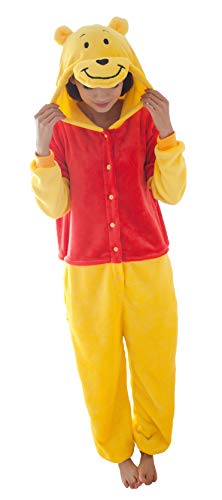 FunnyCos Manta para mujer, Winnie the Pooh, S (Fits Height 147-157cm)