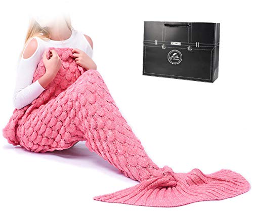 VHOME Adultos Manta de Cola de Sirena Regalos - Personalizado Mujer Se&ntilde;oras Ni&ntilde;a Novia Hecho a...