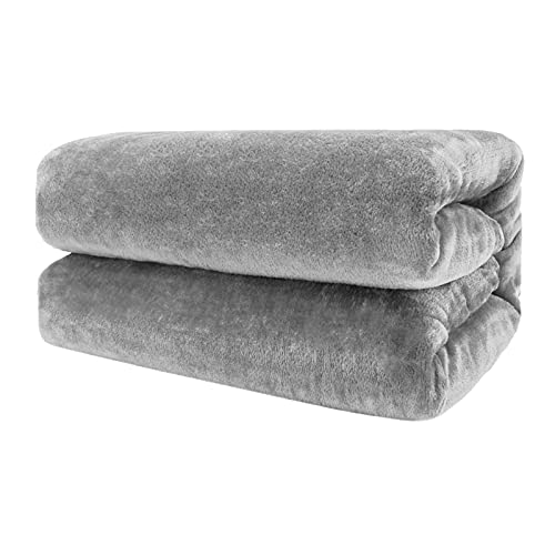 Excelente Tienda Mantas Liso para Sof&aacute; y Cama de Franela Extra Suave y 100% Microfibra Caliente -...