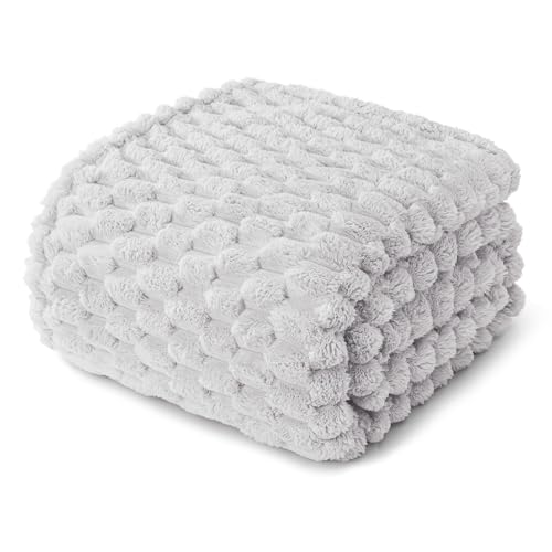 Whale Flotilla Manta mullida con estampado jacquard 3D, exquisita y cálida manta para todas las...