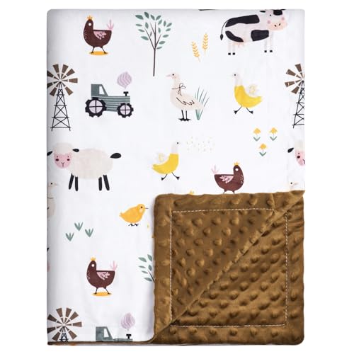 HOTUT Mantas para Beb&eacute;s, 100*75CM Manta Bebe Recien Nacido Invierno, Manta de Beb&eacute; Multifuncional...