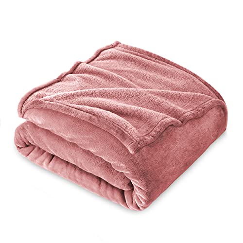 FARFALLAROSSA Mantas para Sofa Grande, Manta Cama 90,Manta Polar Franela Extra Suave,Rosa 160 x 210...