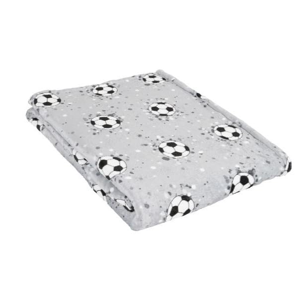 Bedlam - Manta de Forro Polar de f&uacute;tbol para ni&ntilde;os (120 x 150 cm) - Manta de f&uacute;tbol para ni&ntilde;os y...