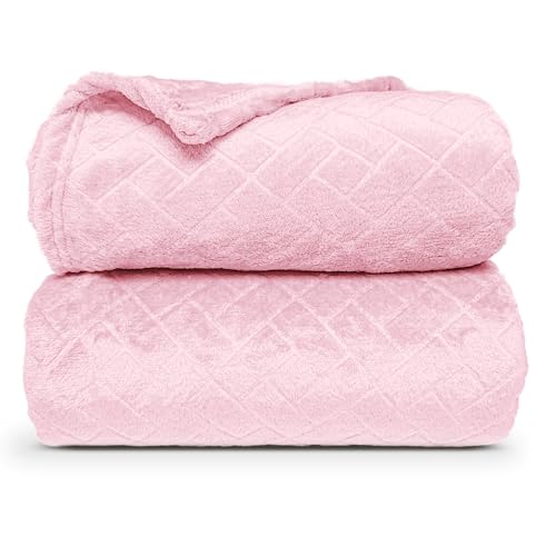 Dalina Textil - Mantas para Sof&aacute;s de Franela 130X160CM con Dise&ntilde;o Ladrillos - Mantas para Cama de...