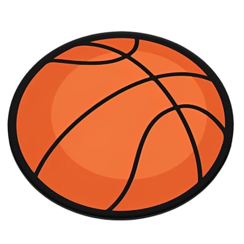 Alfombra de Baloncesto, Alfombra de Baloncesto Redonda Antideslizante, Alfombra de niños de...