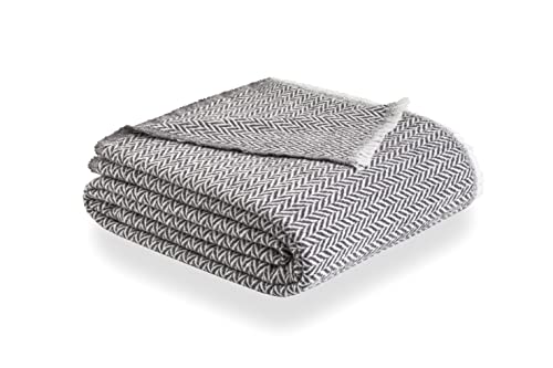 Todocama - Manta de algod&oacute;n Extra Suave, Cuatro Estaciones, Colcha Multiusos sof&aacute;, Plaid para...