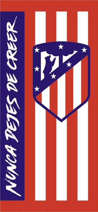 Asditex Toalla Playa Premium Atlético de Madrid 1 de 75 cm. x 150 cm. composición 100% algodón...