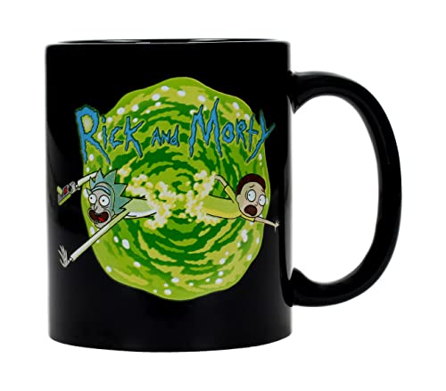 SD toys Taza Logo Rick and Morty, 50 W, 5.3 tons, Cerámica, No Color