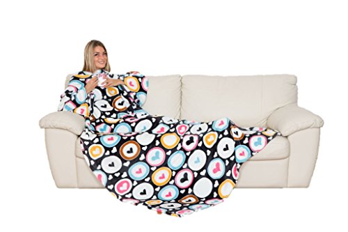 Kanguru 1130 Manta con mangas en poliester, Multicolor 2, talla &uacute;nica