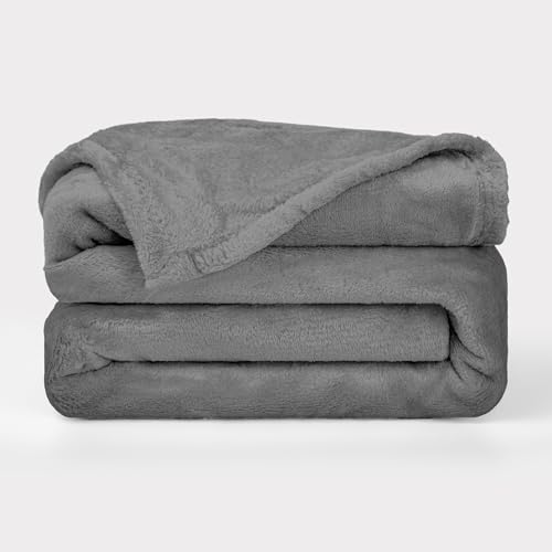 BESCH Manta de Franela para Sof&aacute; y Cama 160x220cm 100% Microfibra Extra Suave - Plaid Manta Polar...