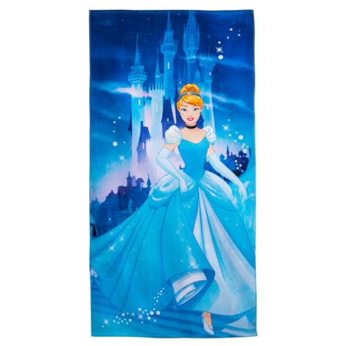 Disney Store Official, La Cenicienta, Toalla, 150 cm נ74 cm, art&iacute;culo Infantil para la Playa, el...