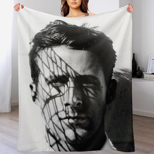 IZIWDORW Ryan gosling - Manta antiarrugas acogedora para sof&aacute;, ni&ntilde;os, viajes, invierno,...