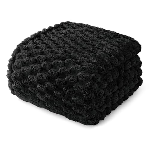 Whale Flotilla Manta mullida con estampado jacquard 3D, exquisita y c&aacute;lida manta para todas las...