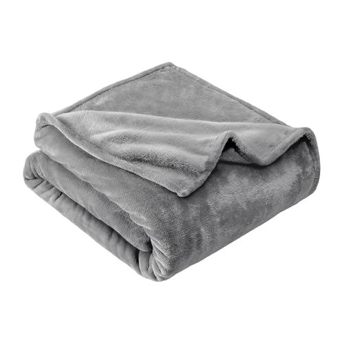GRIFEMA GH2004-1 Manta de Peluche para Cama, Manta para Sof&aacute;, Extra Suave y Confortable, 160 x 220...
