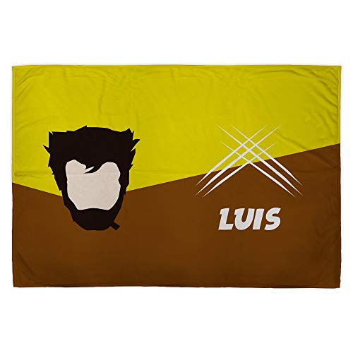 Manta Polar. Manta Personalizada. Regalo Friki. Superh&eacute;roes. Tejido Certificado Oeko-Tex. Tama&ntilde;o...