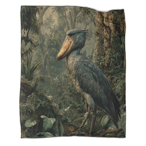 kaiyun Cig&uuml;e&ntilde;a ballenera en la Selva Manta C&aacute;lida Y Transpirable Suave Estampada para Acampar Al...