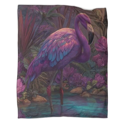 kaiyun Llamanco Manta Estampada C&aacute;lida,para Acampar Al Aire Libre Colcha Patchwork Selva Background...