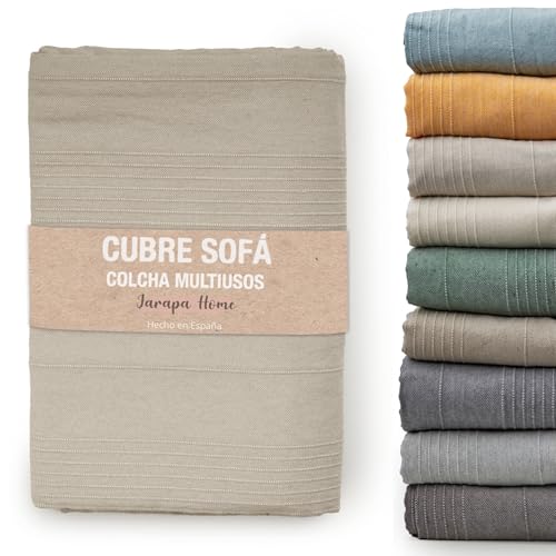 Colcha cama y colcha multiusos para sof&aacute;s, colchas blancas. Plaid multiusos, cubre sof&aacute;, tejido...