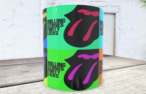 La Huella Taza personalizada Rolling Stones (Forty Licks). Para todos los fans de esta incombustible...
