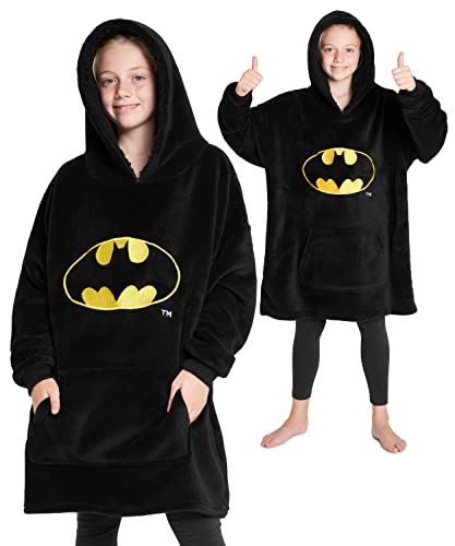 DC Comics Sudadera Ni&ntilde;o Batman - Sudadera Manta para Ni&ntilde;os