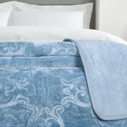 MERCURY TEXTIL-Manta para Sof&aacute; de 180x230 cm, Manta Caliente para Cama Reversible, Manta Grande...