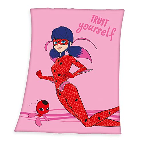 Herding Manta Polar Miraculous, 130 x 170 cm, 100% poliéster, Forro Polar