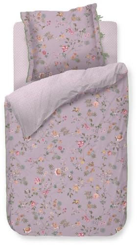 PiP Studio La Dolce Vita - Juego de ropa de cama (percal, 135 x 200 + 80 x 80 cm), color lila