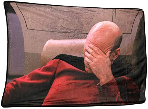 Manta Star Trek, Meme Picard Face Palma, poliéster