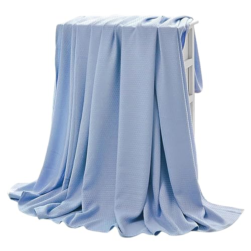 Wisylizv Manta refrescante para verano, manta de fibra fresca de verano para cama, manta fr&iacute;a de...