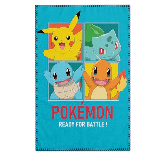 Ichigo Ichie Manta Polar Invierno de Pok&eacute;mon, Manta Microfibra para Cama, Manta Suave y C&aacute;lida de...