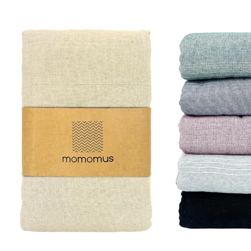 MOMOMUS Manta para Sofa de Verano - Fina Colcha Multiusos para Camas - Ligera, Pr&aacute;ctica, Estilo...