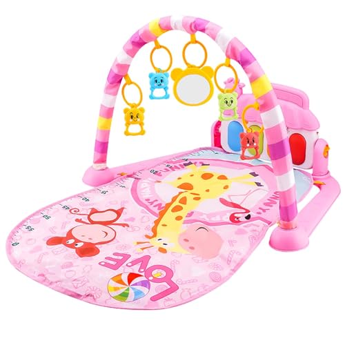 Vgvgaj Manta De Juego Para Beb&eacute; Tapete De Juegos Bebe Alfombrilla De Actividad Piano Con Juguetes...