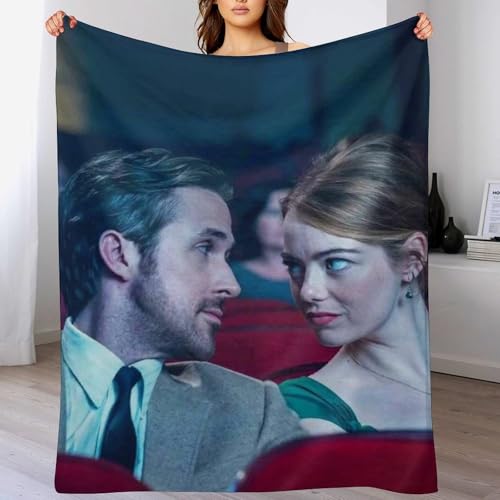 IZIWDORW Ryan Gosling - Manta antiarrugas acogedora para oficina, dormir, invierno, uso al aire...