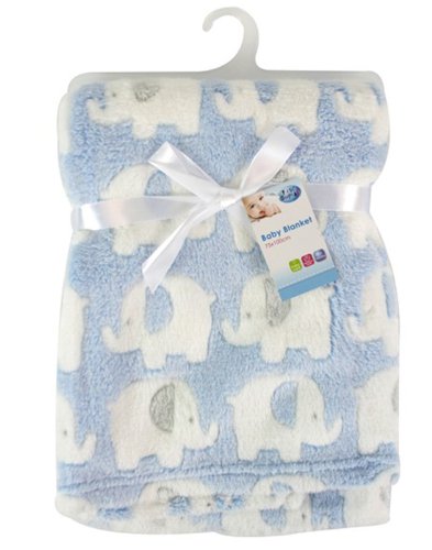 Manta polar para beb&eacute; con forro suave First Steps para beb&eacute;s, desde reci&eacute;n nacidos, 75 x 100 cm,...