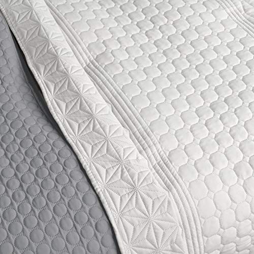 HOMELEVEL Colcha para cama y funda de sof&aacute;, 200 x 220 cm, manta de d&iacute;a para sof&aacute; o cama, XXL,...