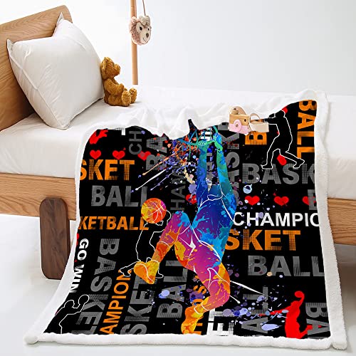 Highdi Manta Polar de Impresión Deportiva 3D, Mantas para Sofá de Microfibra Manta de Felpa Suave...