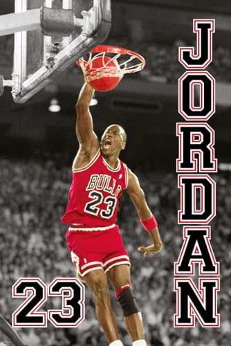 Close Up Empire Interactive - Póster de la NBA de Michael Jordan (23 Slam Dunk), 61 cm x 91,5 cm,...