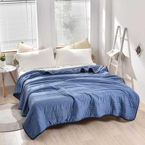 Nuvodreams - Manta Refrescante Tama&ntilde;O Queen,Manta Refrescante De Seda Nuvodreams,Ligera...