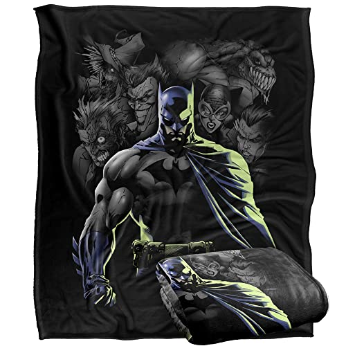 Batman Character - Manta suave de tacto sedoso (152 x 127 cm)