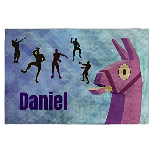 LolaPix Mantel Fortnite. Mantel Individual. Mantel Infantil Personalizado. Mantel Tela 45x30 cm....