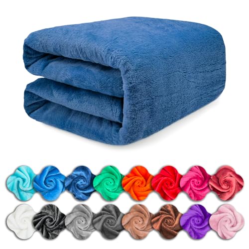 Polaristar - Manta de Poli&eacute;ster Lisa Suave y C&aacute;lida para Sof&aacute;, Cama y Decoraci&oacute;n del Hogar &ndash;...