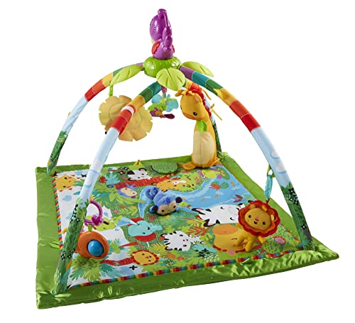 Fisher-Price Gimnasio Musical Infantil Animalitos de la Selva - Juguete - Con M&uacute;sica, Luces,...