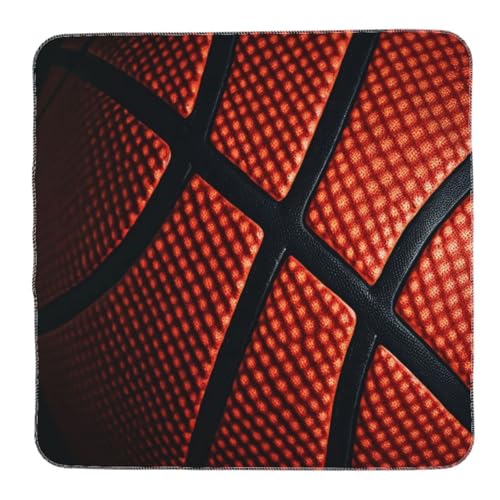 Mexpekil Manta de bebé para recién nacido, manta suave de baloncesto, manta de 90 x 90 cm