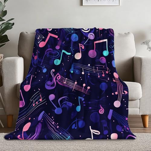 Manta con Estampado 70 x 100 cm cómoda Manta para sofá con Aire Acondicionado Azul púrpura...