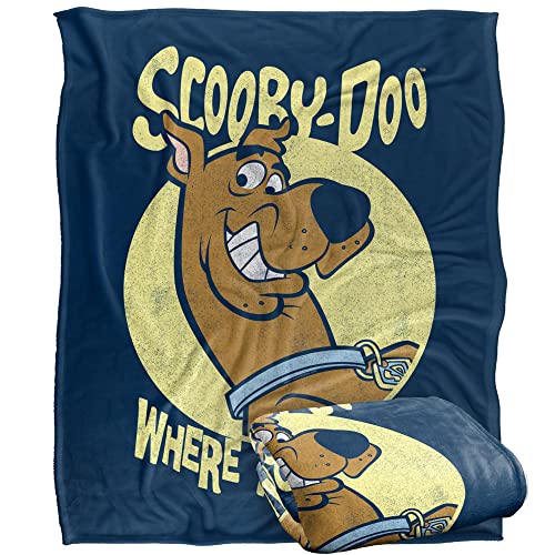 LOGOVISION Scooby DOO! - Manta Suave de Tacto Sedoso (152 x 127 cm)