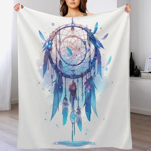 PAZZK Manta De Vell&oacute;n De Atrapasue&ntilde;os Manta De Tiro Impresa 3D Flannel para Ni&ntilde;os Adultos Manta...