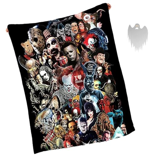 IRILXGAY Manta Grande Pesadilla Antes de Navidad, Mantas de Halloween Tem&aacute;Ticas de Pel&iacute;Culas de...
