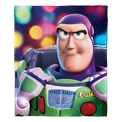 Northwest Disney Pixar's Toy Story - Manta de Seda al Tacto, 50 x 60 Pulgadas, Brillante
